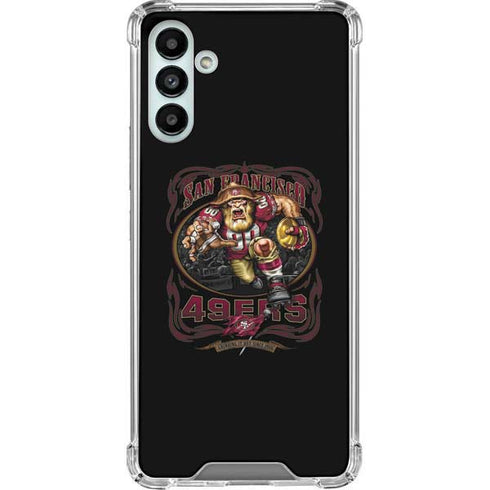 Liquid Blue NFL San Francisco 49ers Running Back Galaxy A13 5G Clear Case