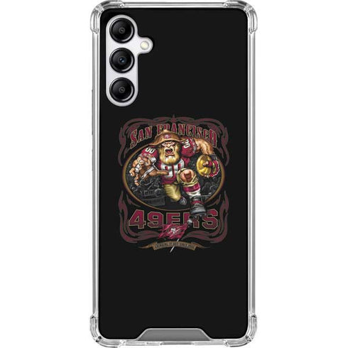 Liquid Blue NFL San Francisco 49ers Running Back Galaxy A14 5G Clear Case