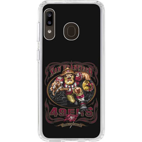 Liquid Blue NFL San Francisco 49ers Running Back Galaxy A20 Clear Case