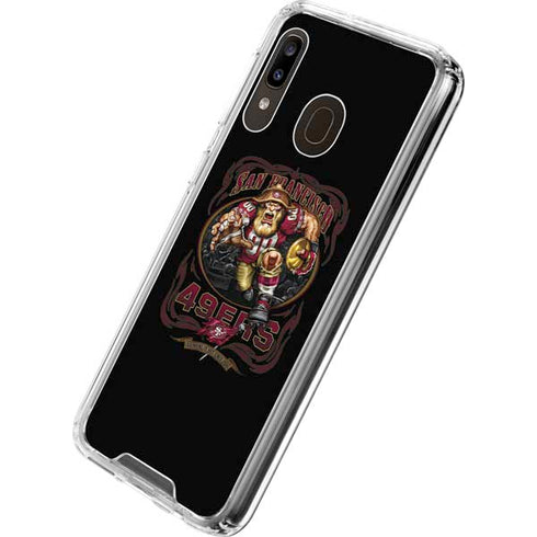 Liquid Blue NFL San Francisco 49ers Running Back Galaxy A30 Clear Case