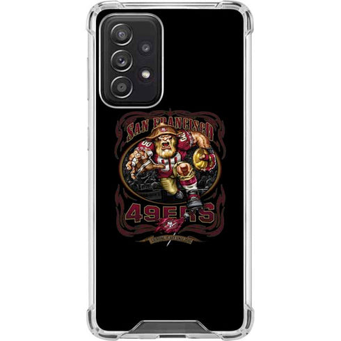 Liquid Blue NFL San Francisco 49ers Running Back Galaxy A52 5G Clear Case