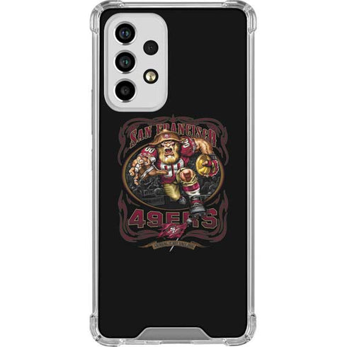 Liquid Blue NFL San Francisco 49ers Running Back Galaxy A53 5G Clear Case