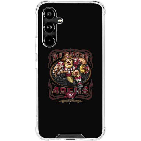 Liquid Blue NFL San Francisco 49ers Running Back Galaxy A54 5G Clear Case