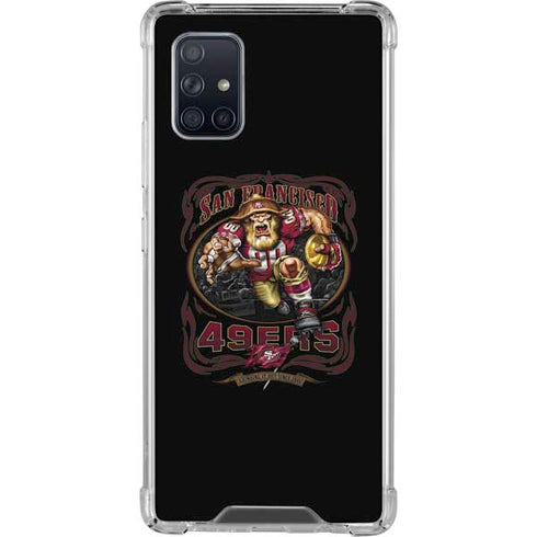 Liquid Blue NFL San Francisco 49ers Running Back Galaxy A71 5G Clear Case