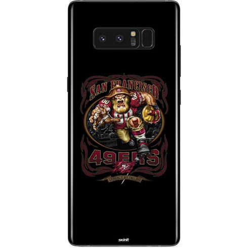Liquid Blue NFL San Francisco 49ers Running Back Galaxy Note 8 Skin
