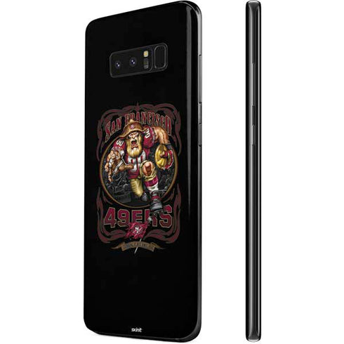 Liquid Blue NFL San Francisco 49ers Running Back Galaxy Note 8 Skin