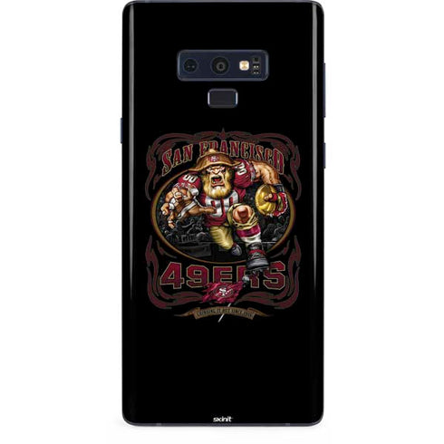 Liquid Blue NFL San Francisco 49ers Running Back Galaxy Note 9 Skin