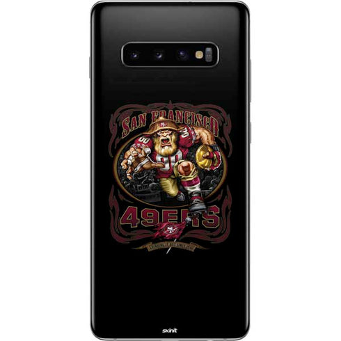 Liquid Blue NFL San Francisco 49ers Running Back Galaxy S10 Plus Skin