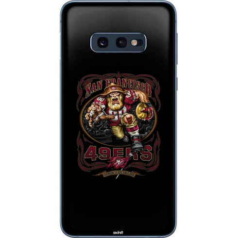 Liquid Blue NFL San Francisco 49ers Running Back Galaxy S10e Skin