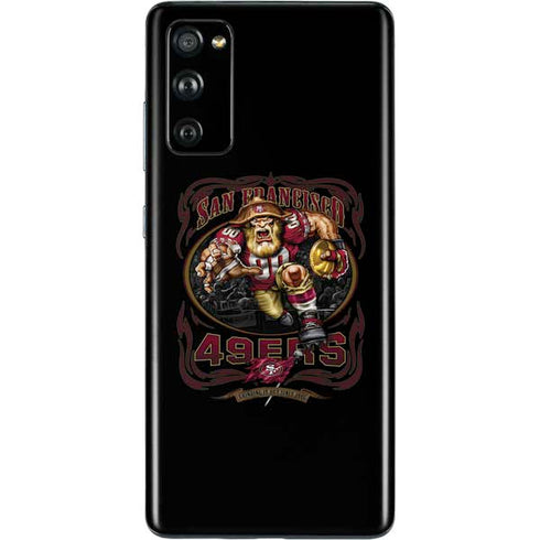 Liquid Blue NFL San Francisco 49ers Running Back Galaxy S20 Fan Edition Skin