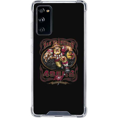 Liquid Blue NFL San Francisco 49ers Running Back Galaxy S20 FE Clear Case