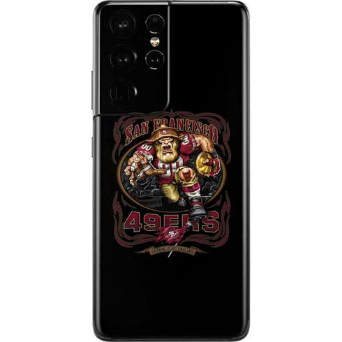 Liquid Blue NFL San Francisco 49ers Running Back Galaxy S21 Ultra 5G Skin
