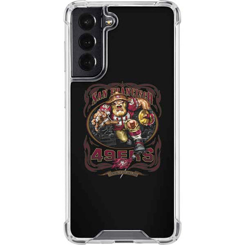 Liquid Blue NFL San Francisco 49ers Running Back Galaxy S22 Clear Case