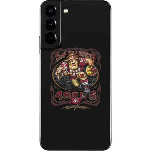 Liquid Blue NFL San Francisco 49ers Running Back Galaxy S22 Plus Skin