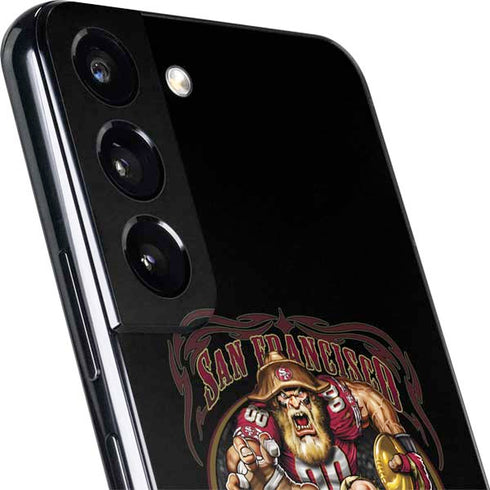 Liquid Blue NFL San Francisco 49ers Running Back Galaxy S22 Plus Skin