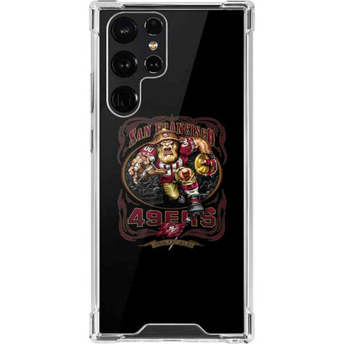 Liquid Blue NFL San Francisco 49ers Running Back Galaxy S22 Ultra Clear Case