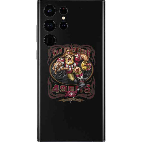 Liquid Blue NFL San Francisco 49ers Running Back Galaxy S22 Ultra Skin
