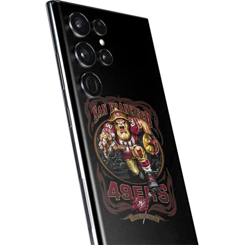 Liquid Blue NFL San Francisco 49ers Running Back Galaxy S22 Ultra Skin