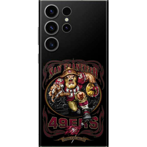 Liquid Blue NFL San Francisco 49ers Running Back Galaxy S23 Ultra Skin