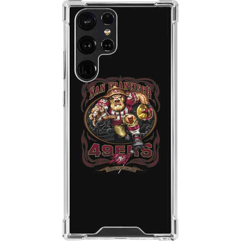 Liquid Blue NFL San Francisco 49ers Running Back Galaxy S24 Ultra Clear Case