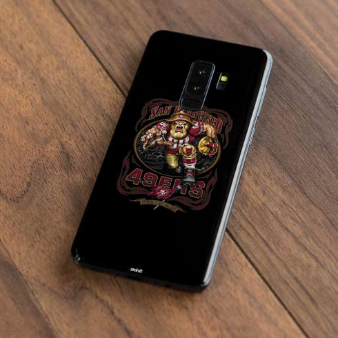 Liquid Blue NFL San Francisco 49ers Running Back Galaxy S9 Plus Skin