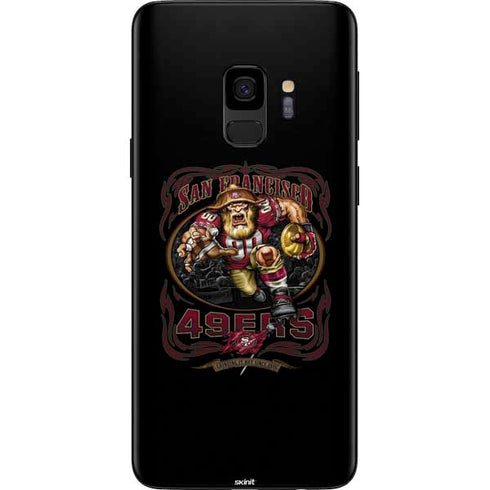 Liquid Blue NFL San Francisco 49ers Running Back Galaxy S9 Skin
