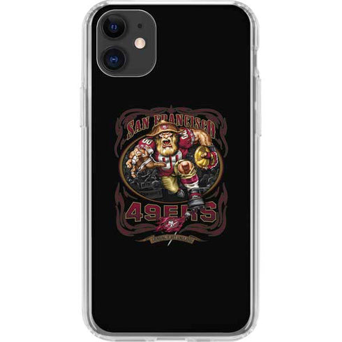 Liquid Blue NFL San Francisco 49ers Running Back iPhone 11 Clear Case