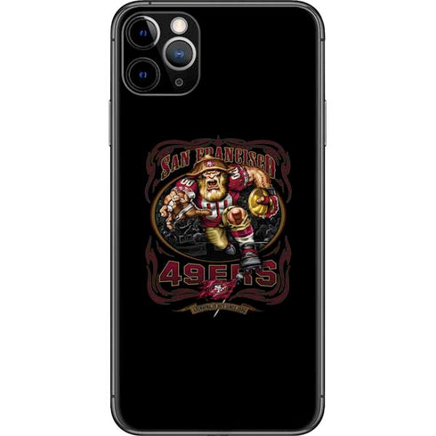 Liquid Blue NFL San Francisco 49ers Running Back iPhone 11 Pro Max Skin