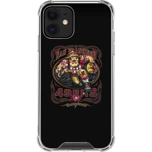 Liquid Blue NFL San Francisco 49ers Running Back iPhone 12 Clear Case