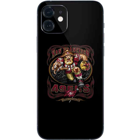 Liquid Blue NFL San Francisco 49ers Running Back iPhone 12 Mini Skin