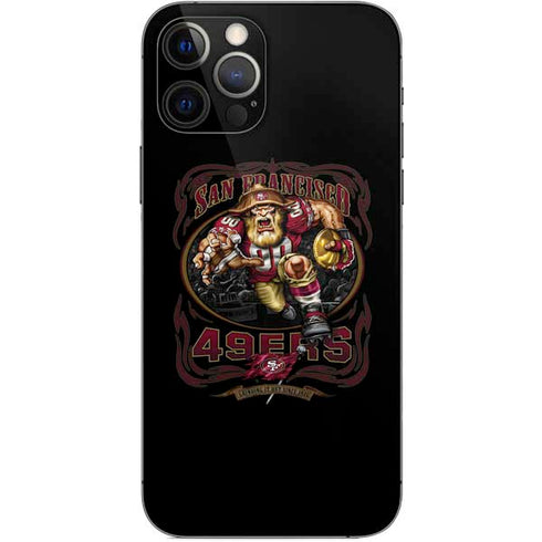 Liquid Blue NFL San Francisco 49ers Running Back iPhone 12 Pro Skin