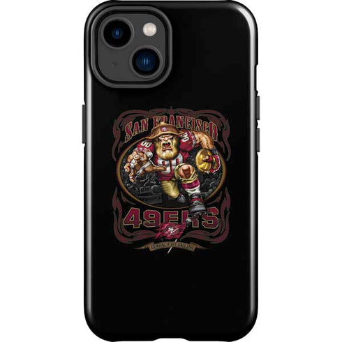 Liquid Blue NFL San Francisco 49ers Running Back iPhone 15 Plus Impact Case
