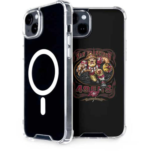Liquid Blue NFL San Francisco 49ers Running Back iPhone 15 MagSafe Case