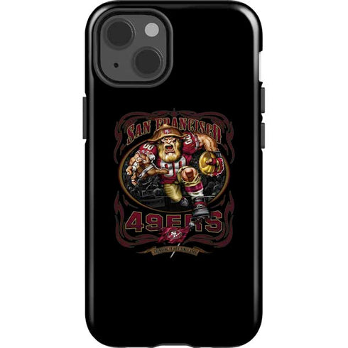 Liquid Blue NFL San Francisco 49ers Running Back iPhone 15 Impact Case