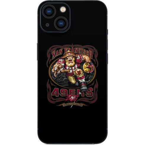 Liquid Blue NFL San Francisco 49ers Running Back iPhone 14 Plus Skin