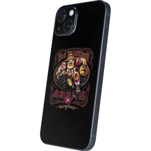 Liquid Blue NFL San Francisco 49ers Running Back iPhone 14 Plus Skin
