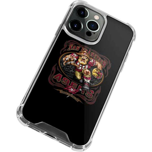 Liquid Blue NFL San Francisco 49ers Running Back iPhone 15 Pro Clear Case