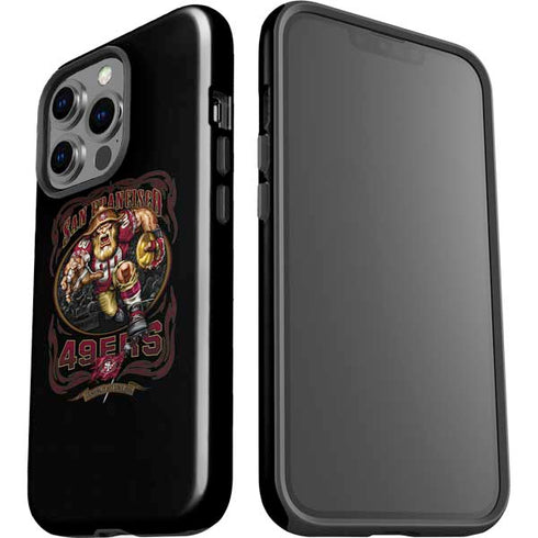 Liquid Blue NFL San Francisco 49ers Running Back iPhone 15 Pro Impact Case
