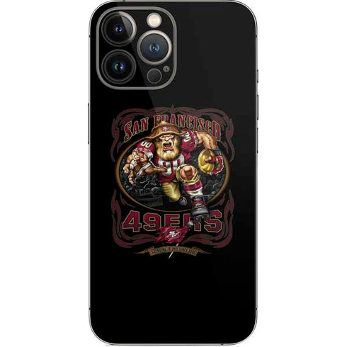 Liquid Blue NFL San Francisco 49ers Running Back iPhone 14 Pro Max Skin