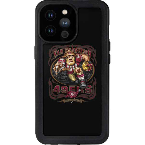Liquid Blue NFL San Francisco 49ers Running Back iPhone 14 Pro Max Waterproof Case