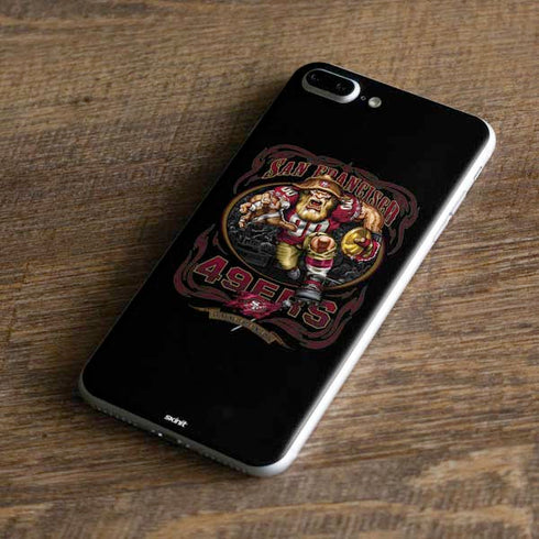 Liquid Blue NFL San Francisco 49ers Running Back iPhone 7 Plus Skin