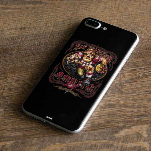 Liquid Blue NFL San Francisco 49ers Running Back iPhone 8 Plus Skin
