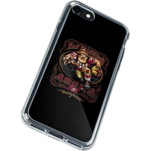 Liquid Blue NFL San Francisco 49ers Running Back iPhone SE (2nd & 3rd Gen) Clear Case