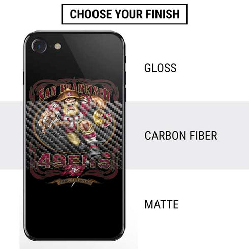 Liquid Blue NFL San Francisco 49ers Running Back iPhone SE (2nd & 3rd Gen) Skin