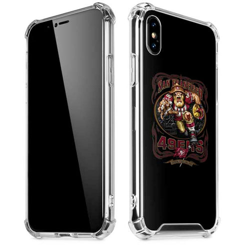 Liquid Blue NFL San Francisco 49ers Running Back iPhone XS Max Clear Case