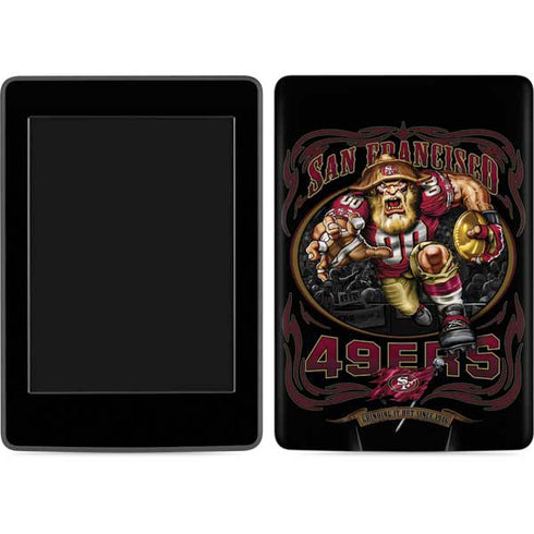 Liquid Blue NFL San Francisco 49ers Running Back Amazon Kindle Skin
