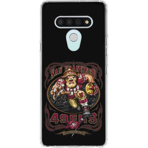 Liquid Blue NFL San Francisco 49ers Running Back LG Stylo 6 Clear Case