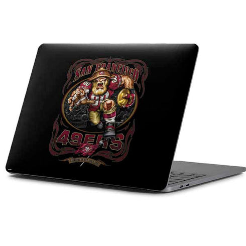 Liquid Blue NFL San Francisco 49ers Running Back Apple MacBook Pro 13-inch Skin