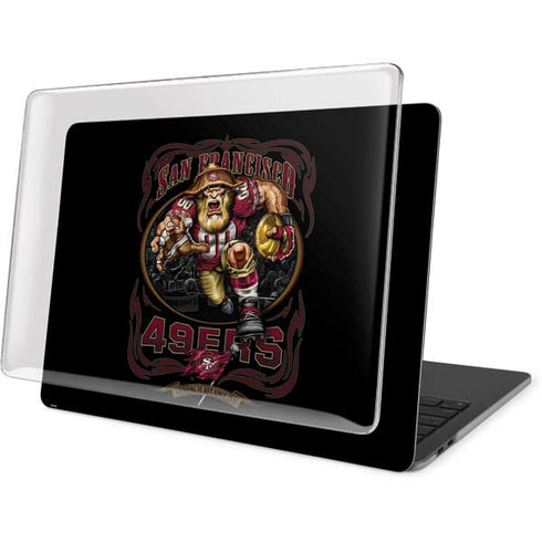 Liquid Blue NFL San Francisco 49ers Running Back MacBook Pro 16in (2019-20) Case plus Skin