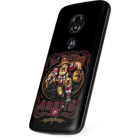Liquid Blue NFL San Francisco 49ers Running Back Moto E5 Play Skin